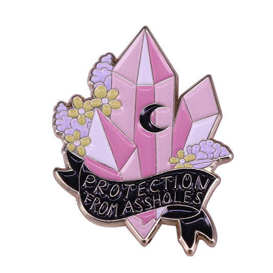 Crystal Guard Enamel Pin