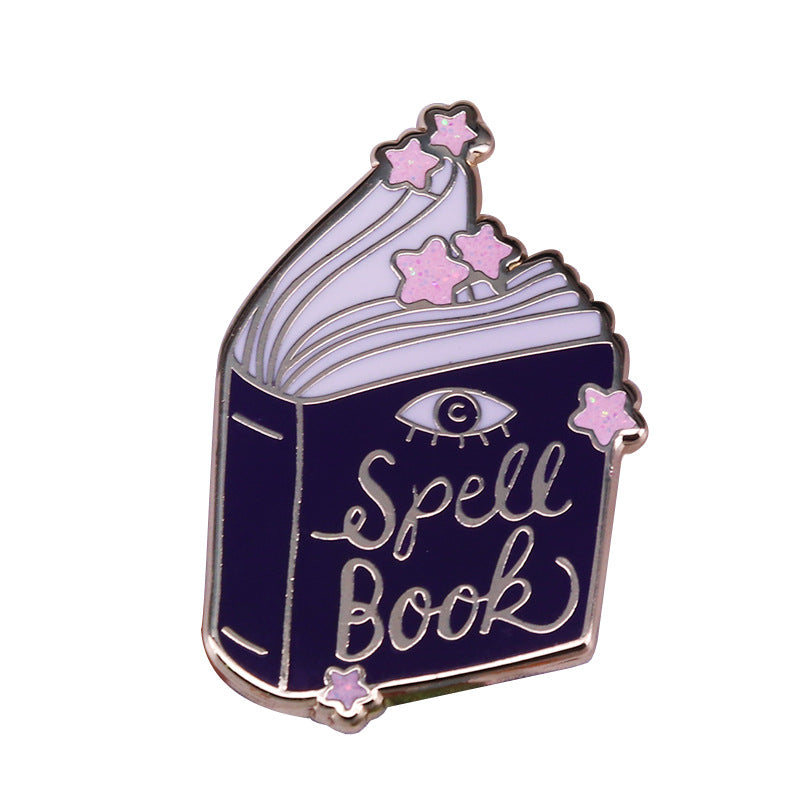 Spell Book Enamel Pin