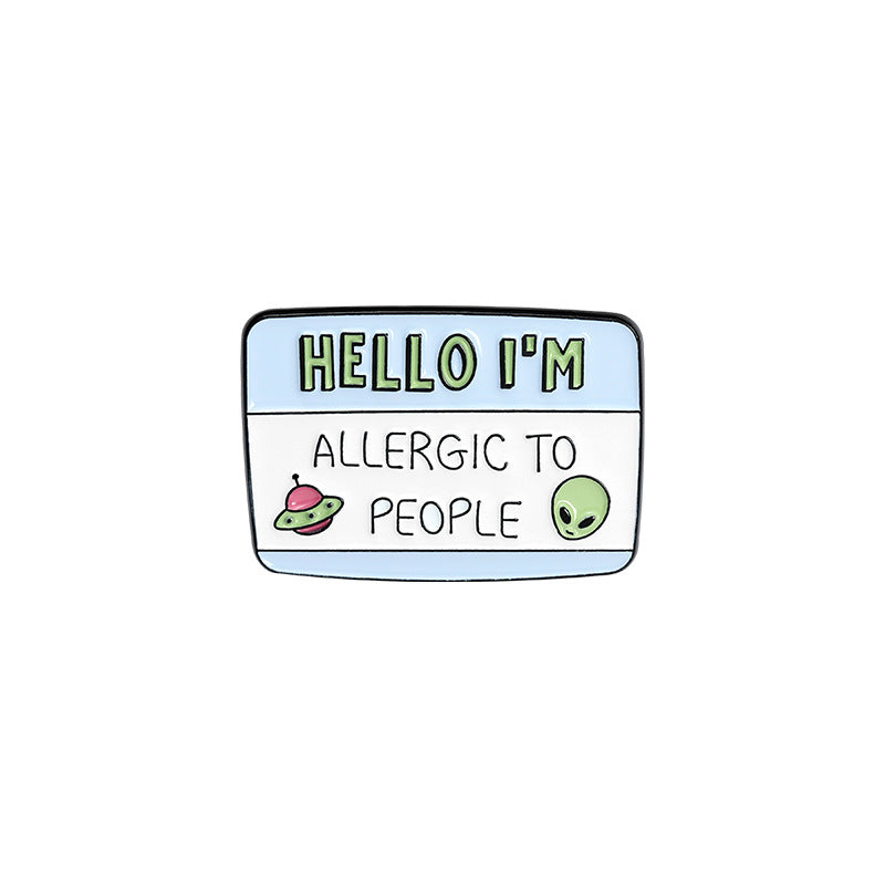 Hello I'm Enamel Pin