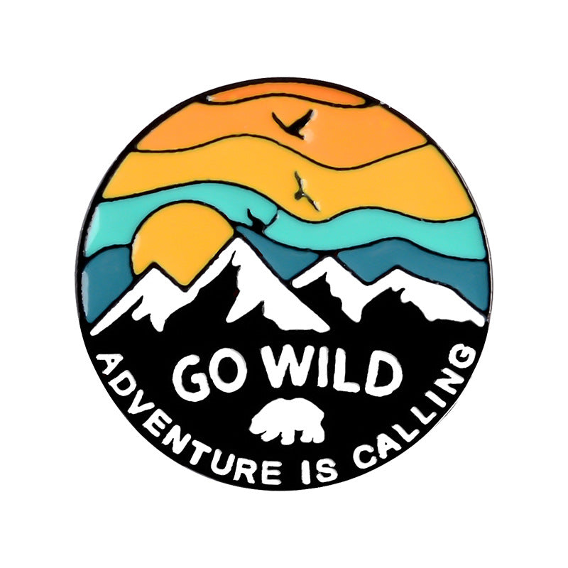 Wild Adventure Enamel Pin