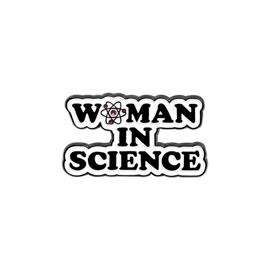 Women in Science Enamel Pin