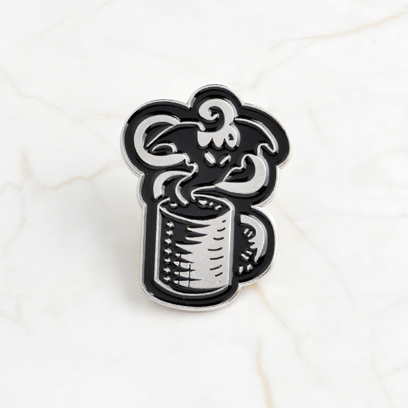 To Sleep or Not to Sleep Enamel Pin