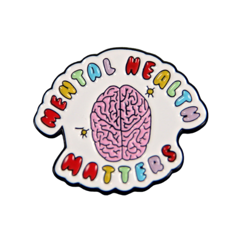 Mental Health Matters Enamel Pin