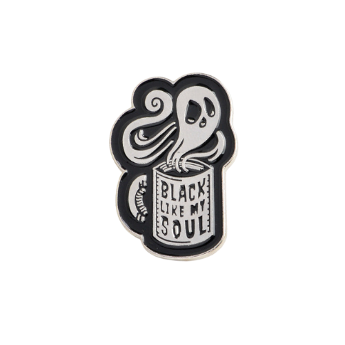 I'll Take It Black Enamel Pin