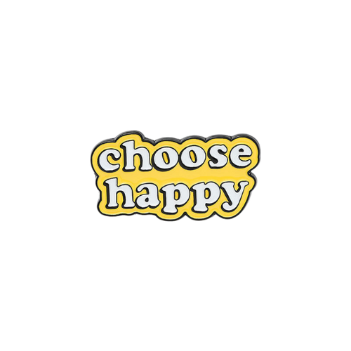 Choose Happiness Enamel Pin