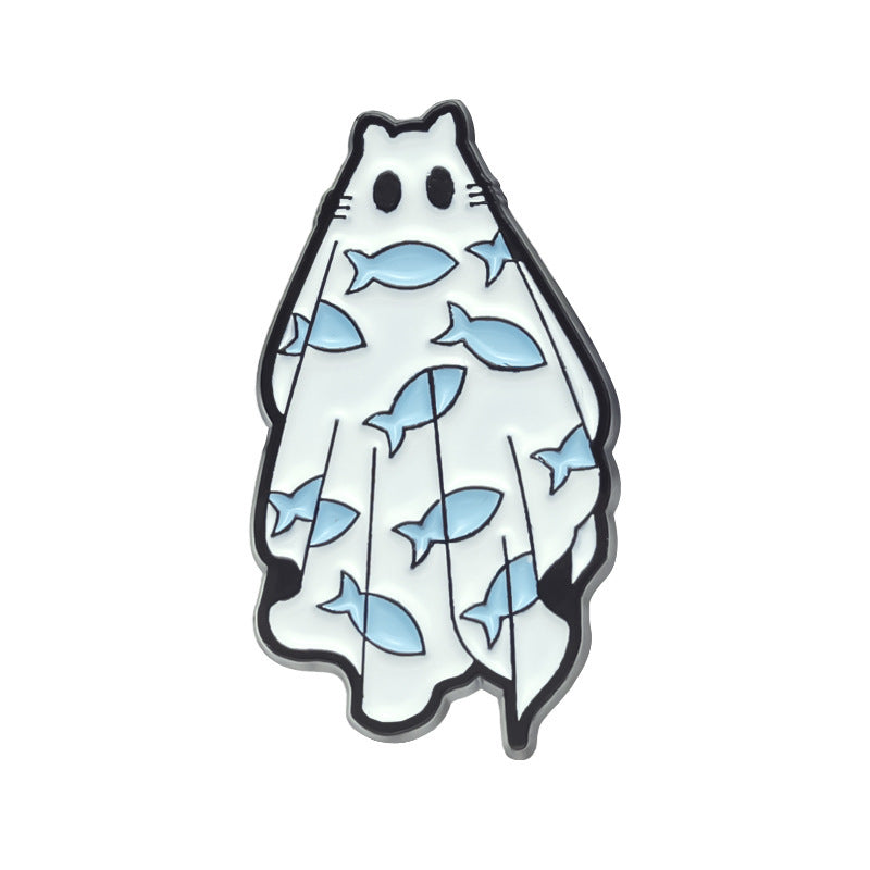 Too Ghostly Enamel Pin